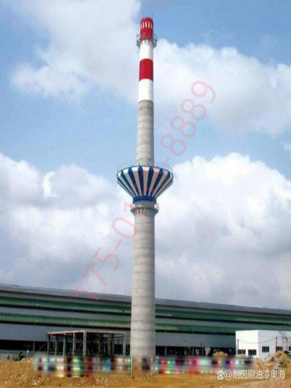 滑模新建水泥大烟筒